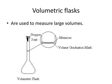 Volumetric Flask Main Function