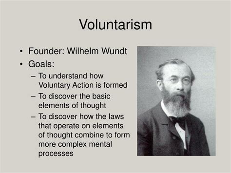 voluntarism psychology wundt