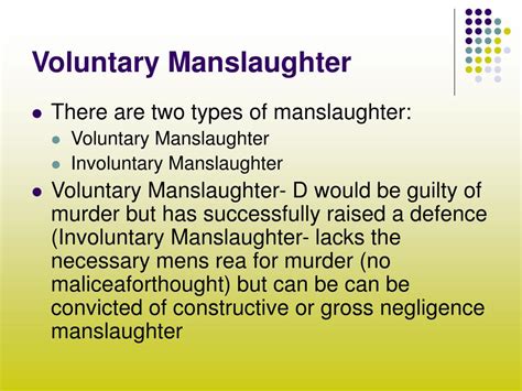 voluntary manslaughter definition