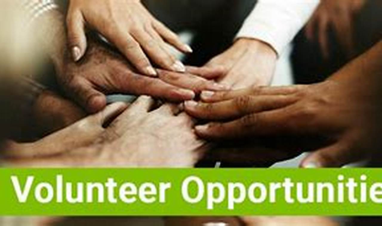 Find Your Fulfilling Path: Discover Volunteer Opportunities Near You