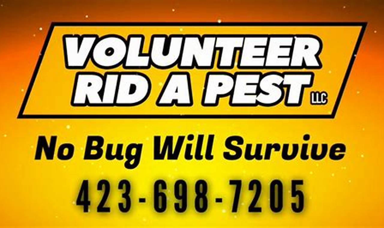 Volunteer to Rid a Pest