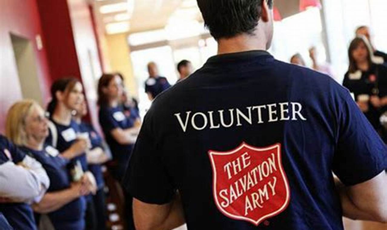 Volunteering at The Salvation Army: Making a Difference in Your Community