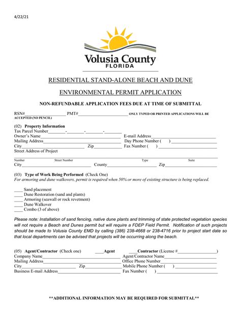 volusia county beach permit