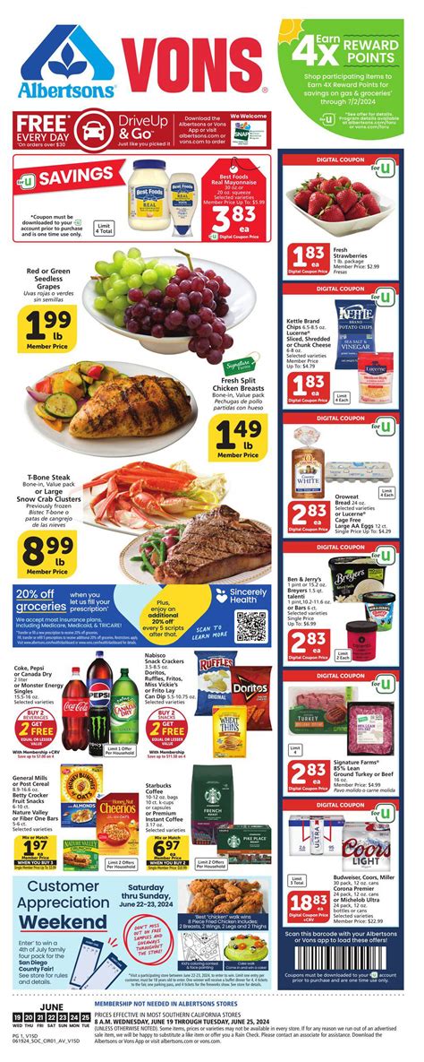 vons weekly ad