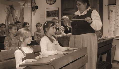 Leben in der Schule vor 100 Jahren Stockfotografie - Alamy