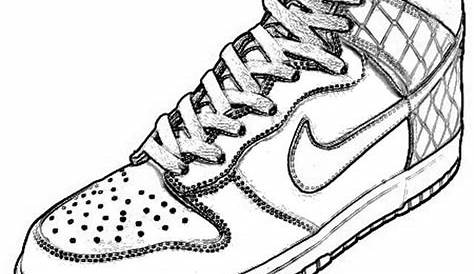 Coloring Pages Shoes Printable - Coloring Home