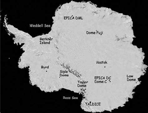 vostok station antarctica map