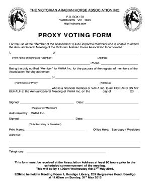 vote proxy online application