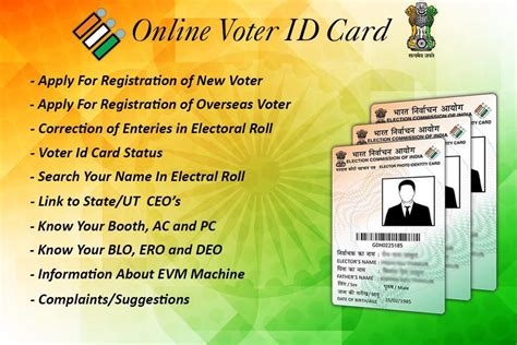 voter id card online apply date