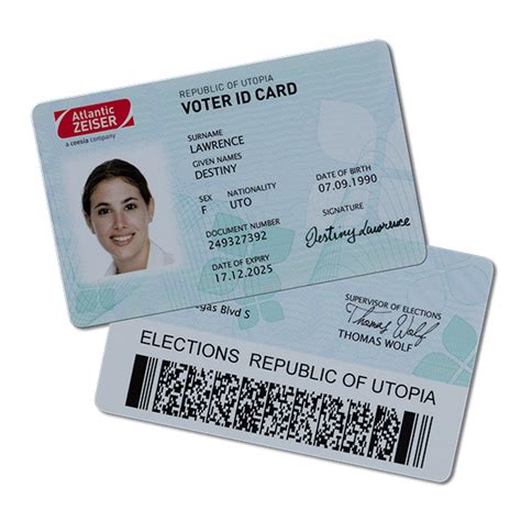 voter identification card