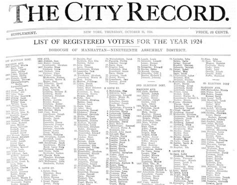 voter records new york state