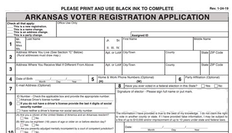 voter registration arkansas online