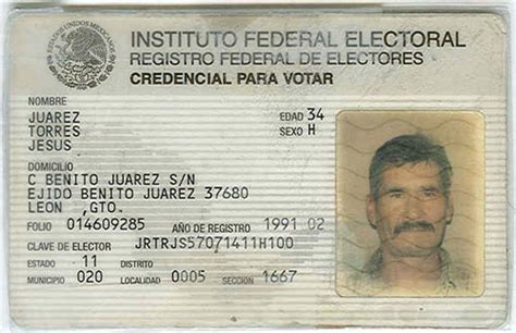 voter registration card mexico