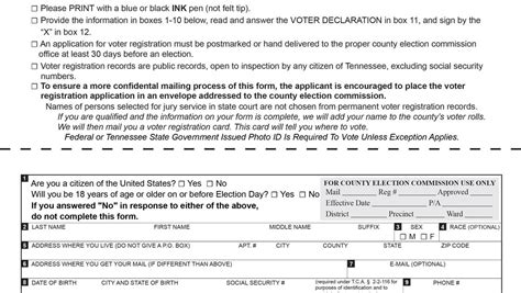 voter registration card replacement tn