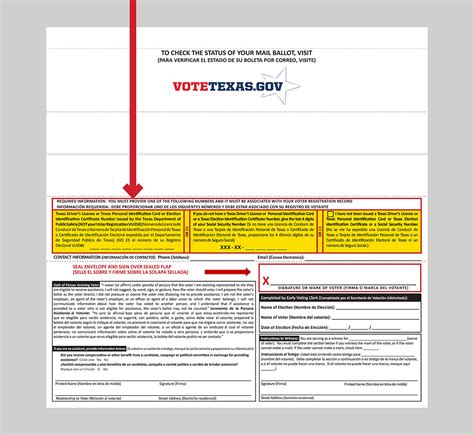 voter registration texas mailing address