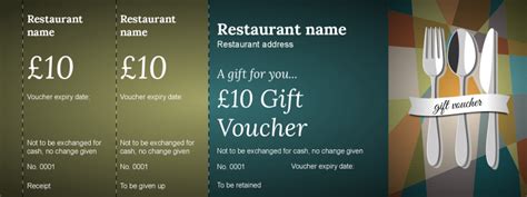 vouchers for pubs and restaurants