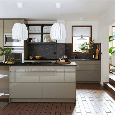 Modern kitchen VOXTORP GRAY 3D model CGTrader