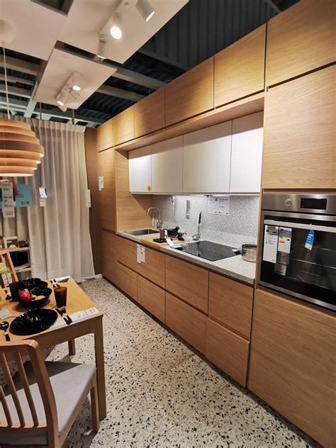 Nordic kitchen Ikea voxtorp, Kitchen, Ikea voxtorp kitchen walnut