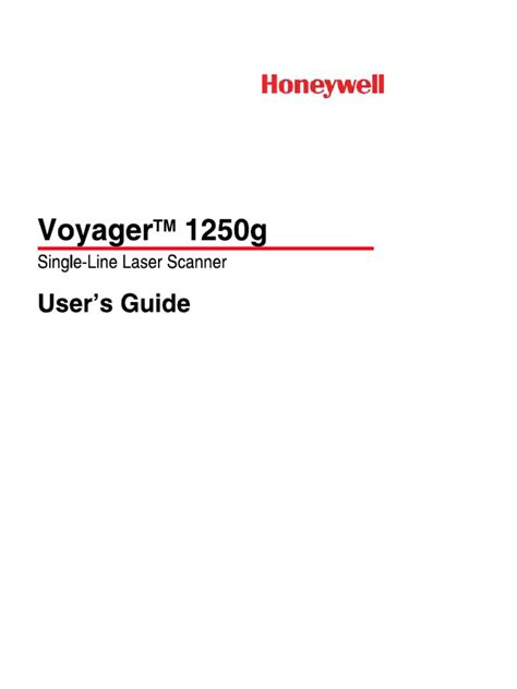 voyager 1250g manual