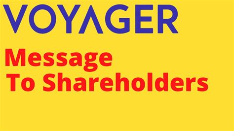 voyager digital shareholders latest news