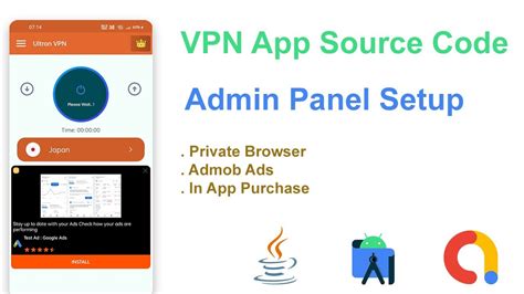 vpn code for android