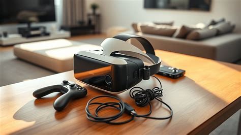 VR-Headset Filme Installation