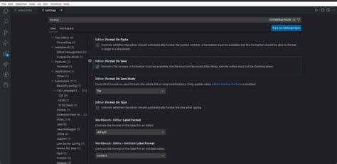 vs code auto format not working