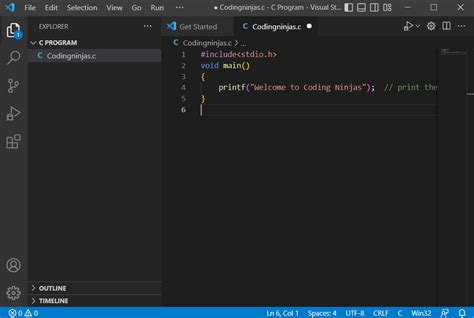 vs code c setup mac