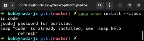 vs code code command not found
