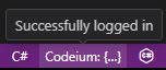 vs code codeium not working