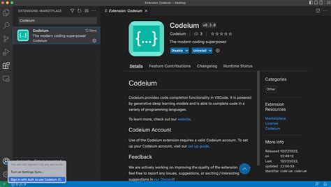 vs code codium ai