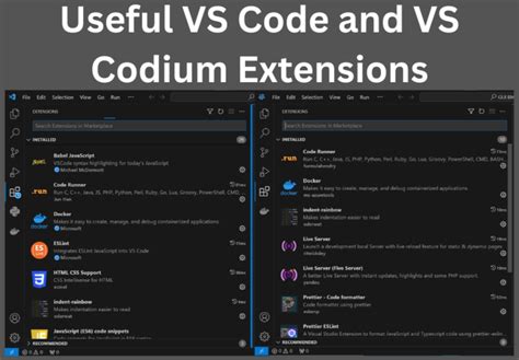 vs code codium extension