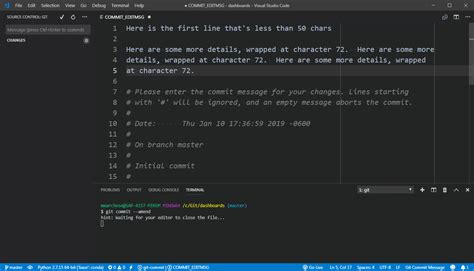 vs code commit edit msg