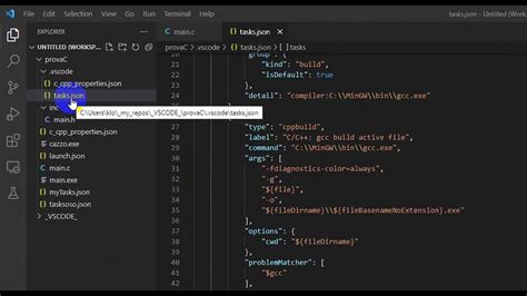 vs code env