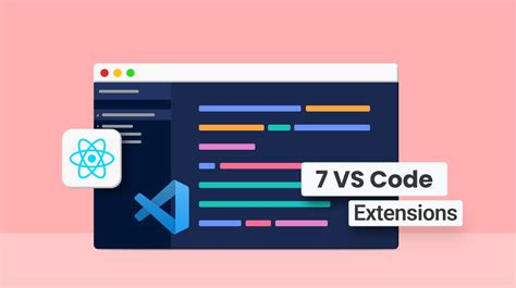 vs code extensions for react developers