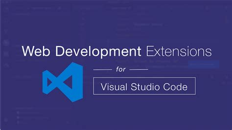 vs code extensions for web development