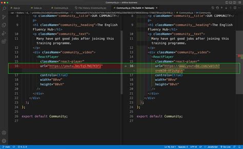 vs code git blame ignore revs