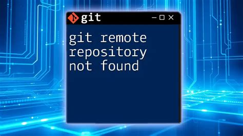 vs code git remote repository not found