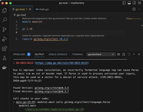 vs code go to file
