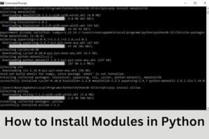 vs code how to install python modules
