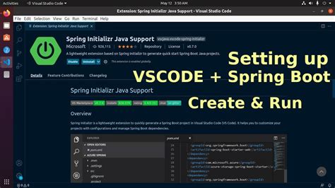 vs code java spring boot
