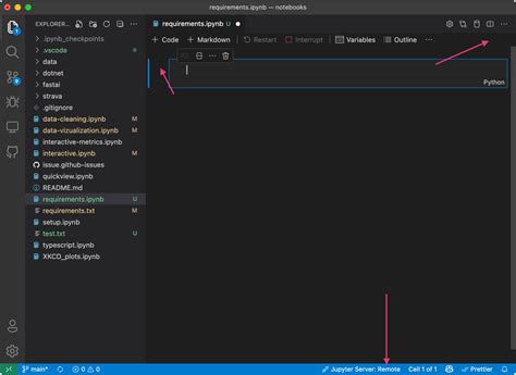 Vs Code Jupyter Notebook Remote Kernel