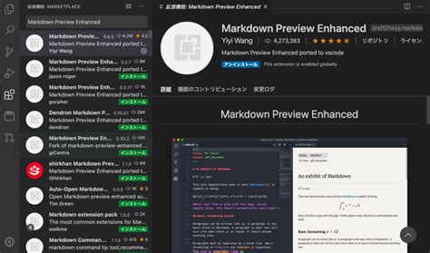 vs code markdown preview enhanced