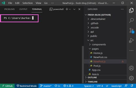 vs code open repo in two windows