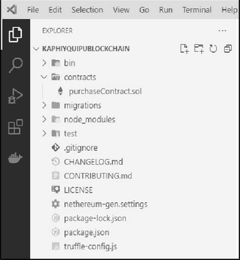 Vs Code Project Structure