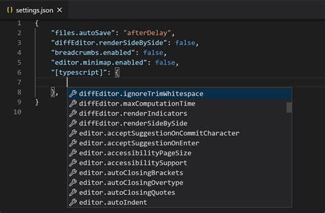 vs code proxy settings json