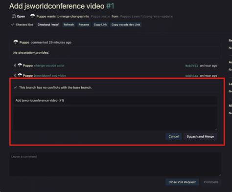 vs code pull down remote branch