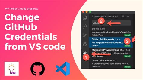 vs code remove github credentials
