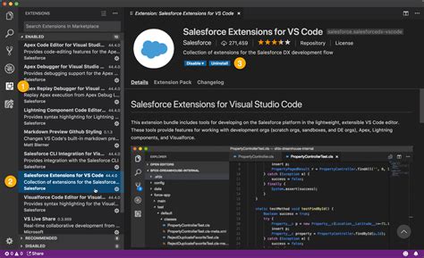 vs code salesforce extension