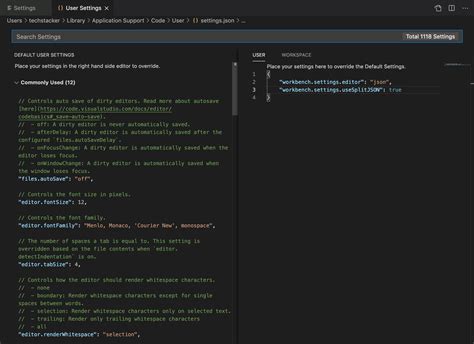 vs code settings json java
